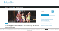 Desktop Screenshot of e-igualdad.net