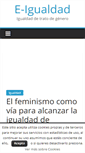 Mobile Screenshot of e-igualdad.net